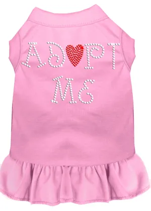 Adopt Me Rhinestone Dress Light Pink Xs