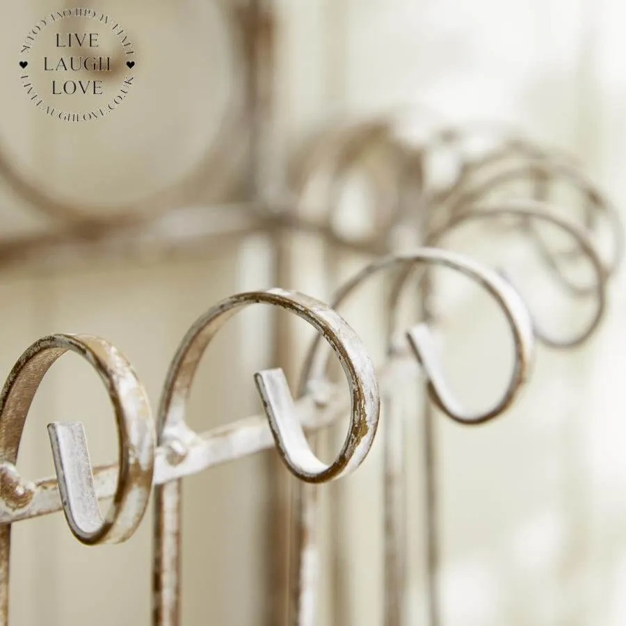 Arch Metal Shabby Chic Wall Planters