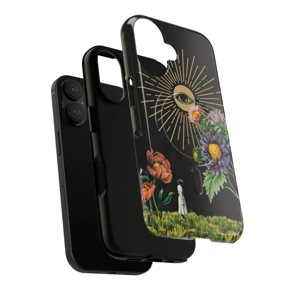Artsy Boho Chic Solar Magnetic Tough Phone Cases