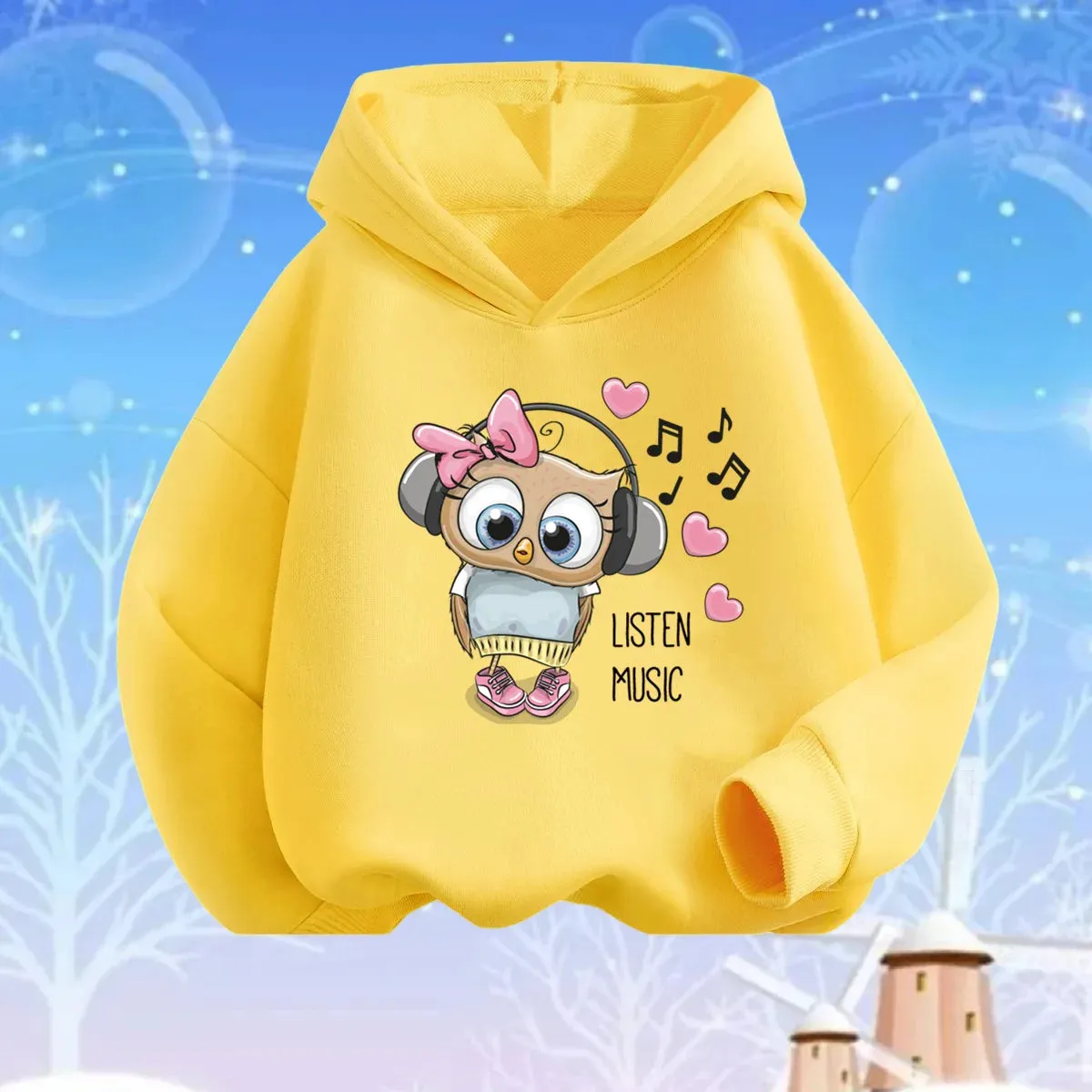 Baby Girl Lollipop Butterfly Unicorn Hoodies