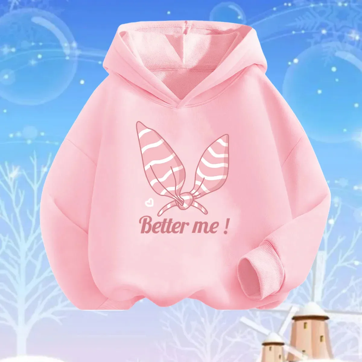 Baby Girl Lollipop Butterfly Unicorn Hoodies