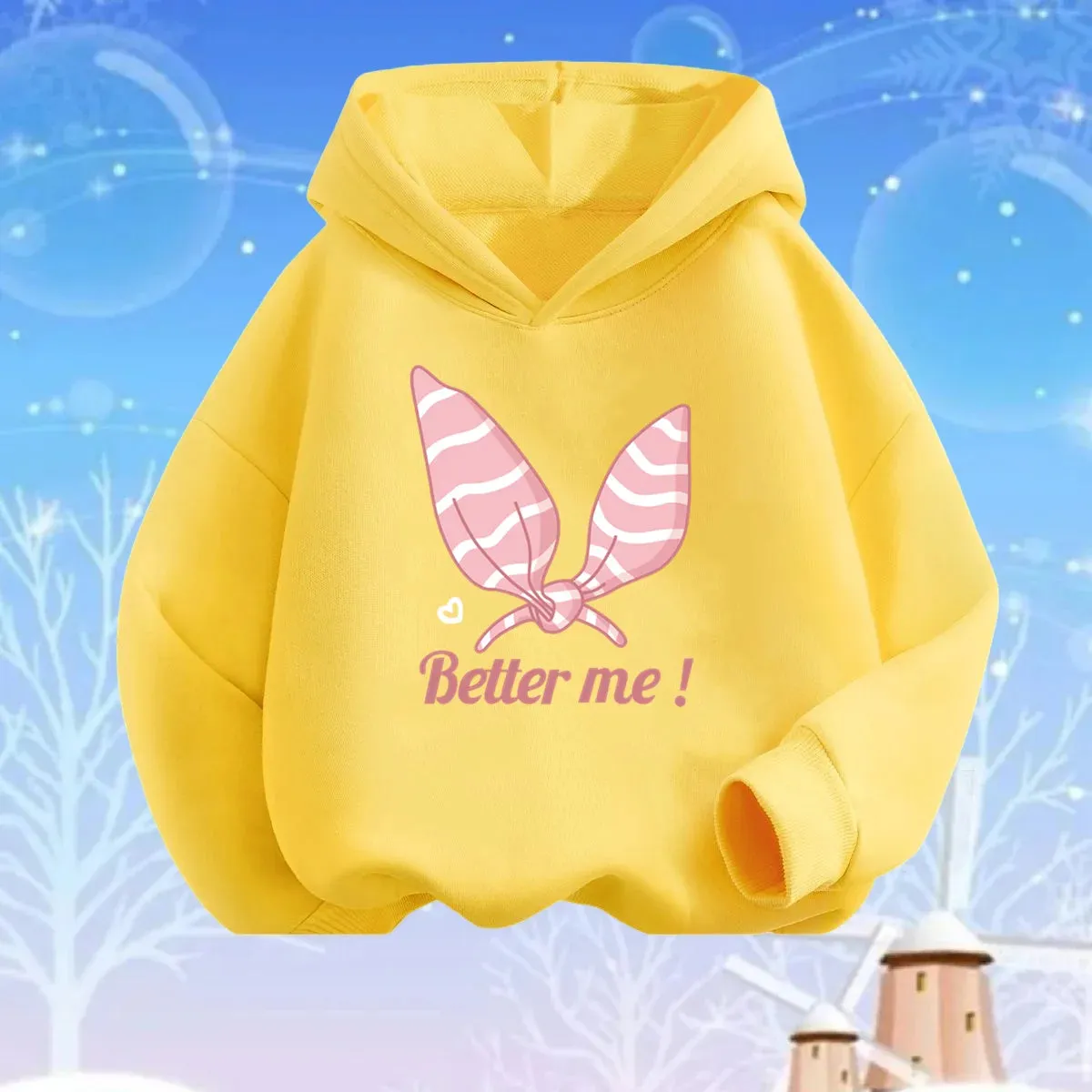 Baby Girl Lollipop Butterfly Unicorn Hoodies