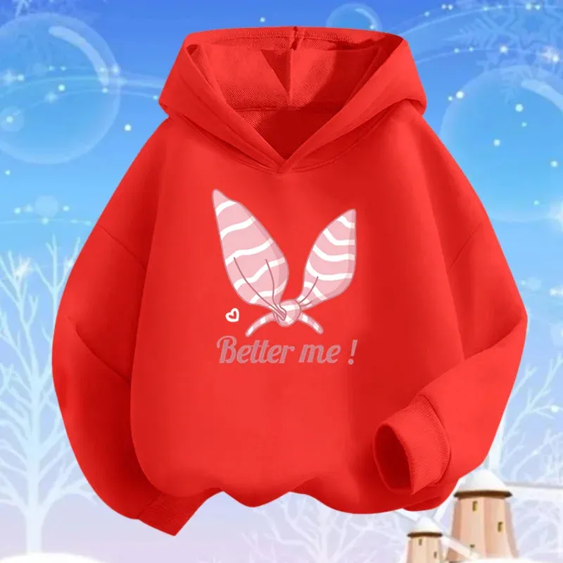 Baby Girl Lollipop Butterfly Unicorn Hoodies