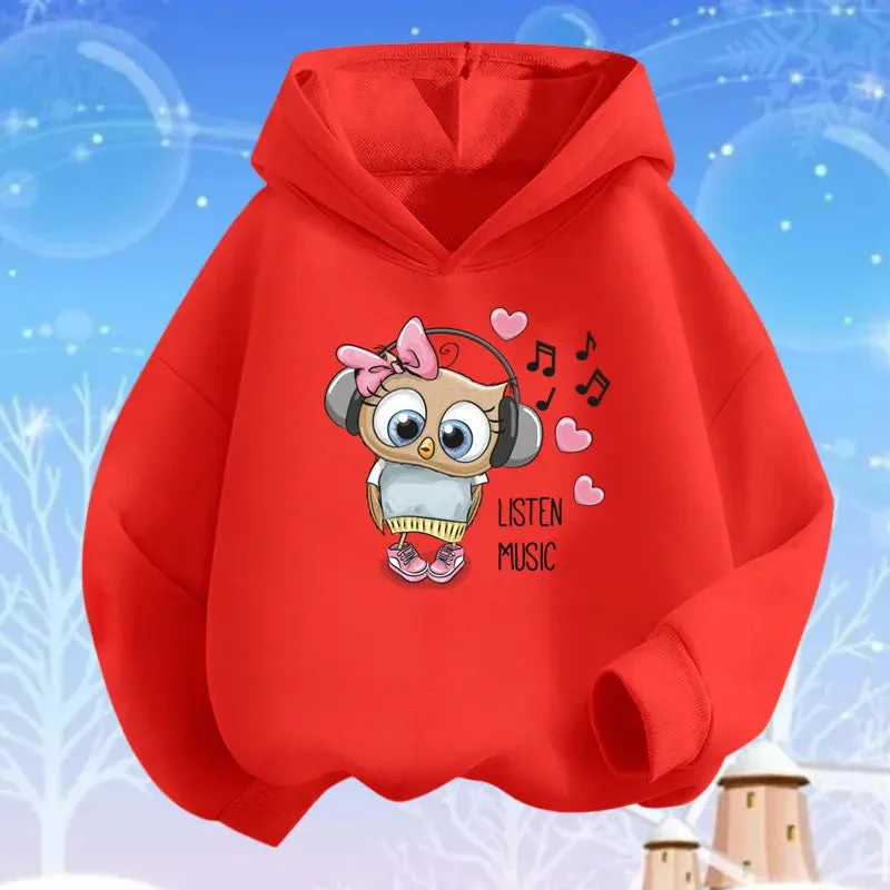 Baby Girl Lollipop Butterfly Unicorn Hoodies