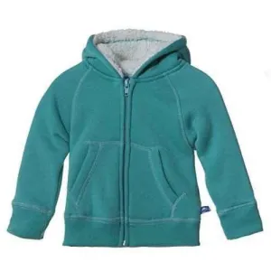 Bamboo Zip Front Hoodies with Sherpa-Lining
