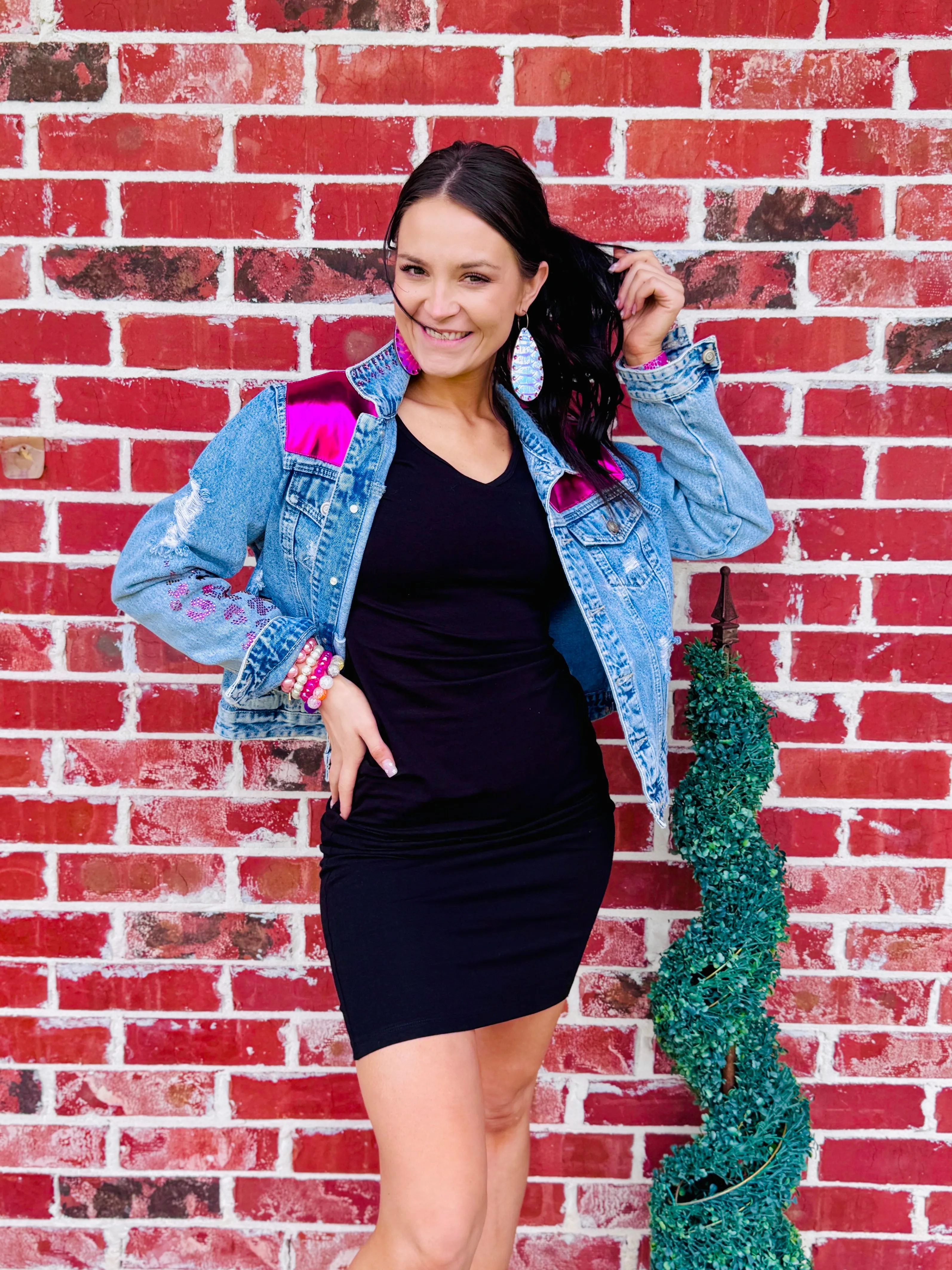 Black Classic Midi Dress