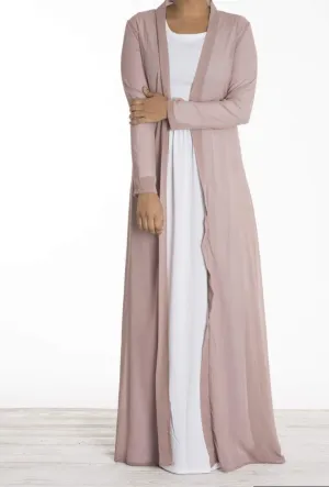 Blush Basic Maxi Cardigan