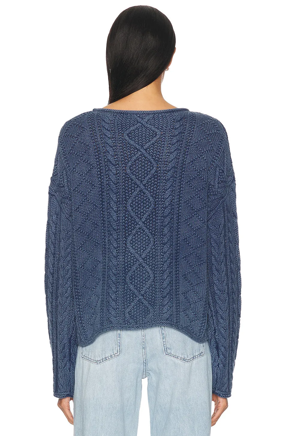 Boat Neck Pullover Sweater