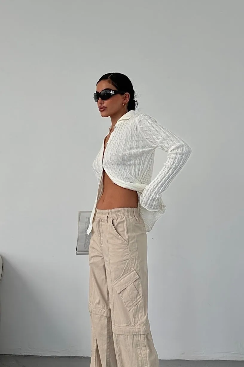 Cable Knit Cardigan