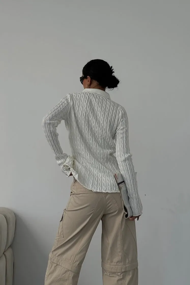 Cable Knit Cardigan