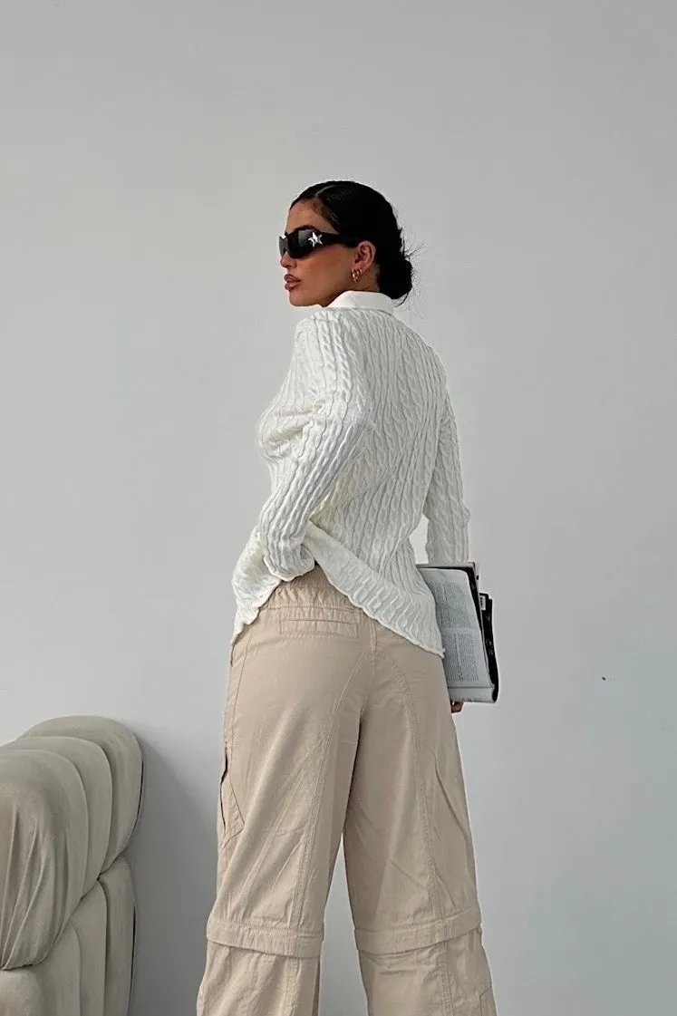 Cable Knit Cardigan