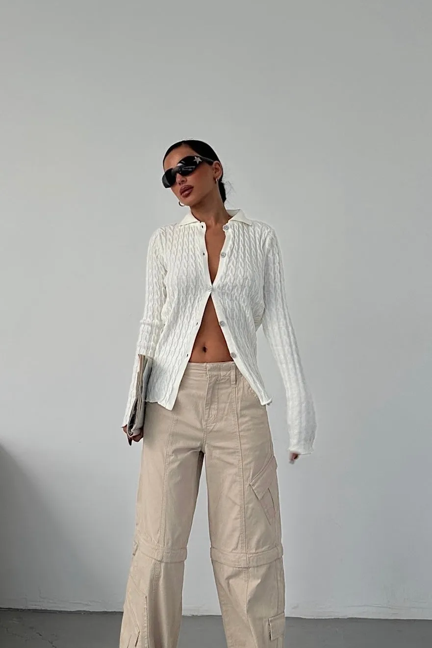 Cable Knit Cardigan