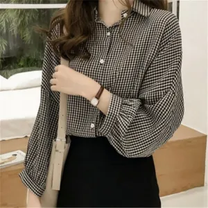 Celebrity Inspired Korean Minimalist Elegant Cardigan Lapel Loose Women Shirt Outerwear