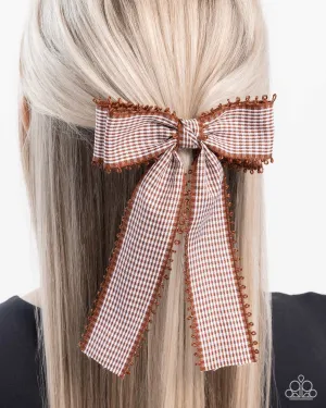 Checkered Chic • Brown