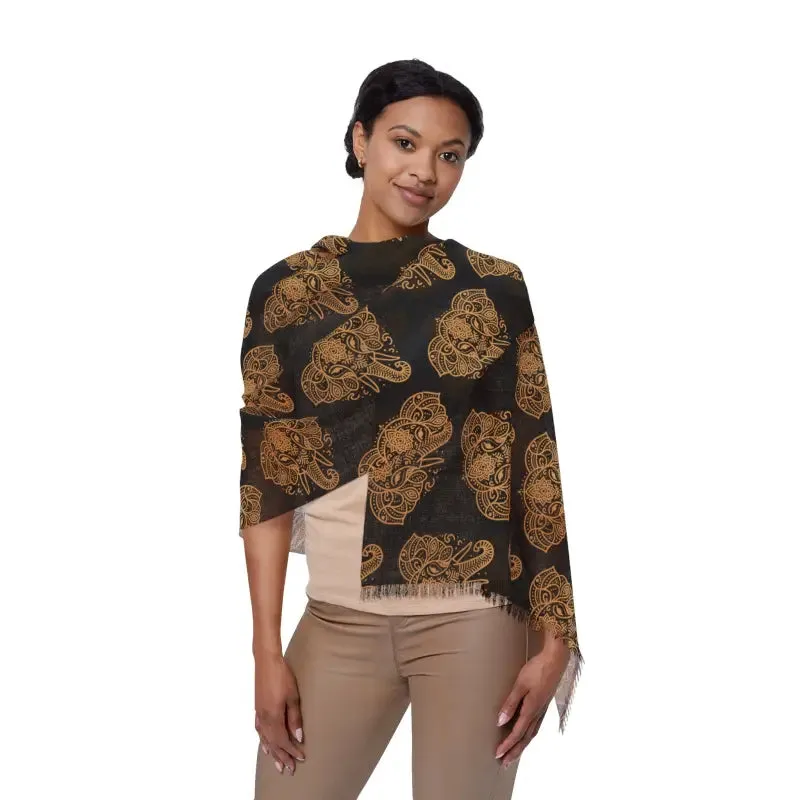 Chic Elephant Mandala Scarf Stylish Accessories