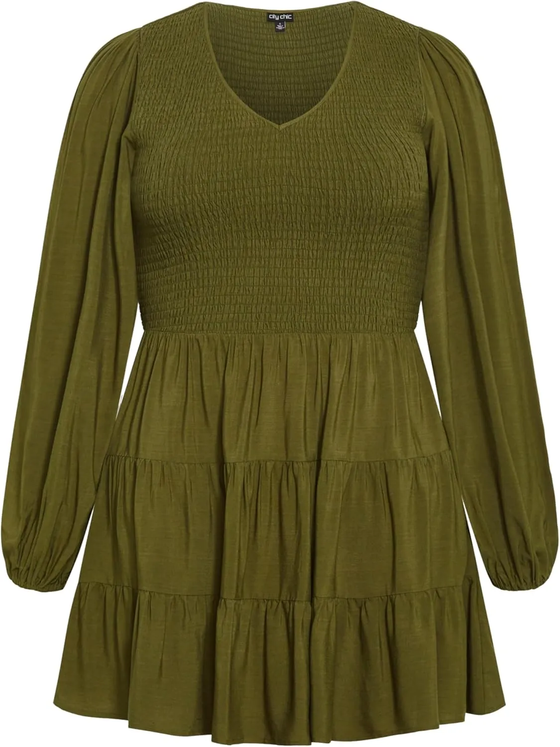 City Chic Women's Plus Size Dress-Jemma Mini
