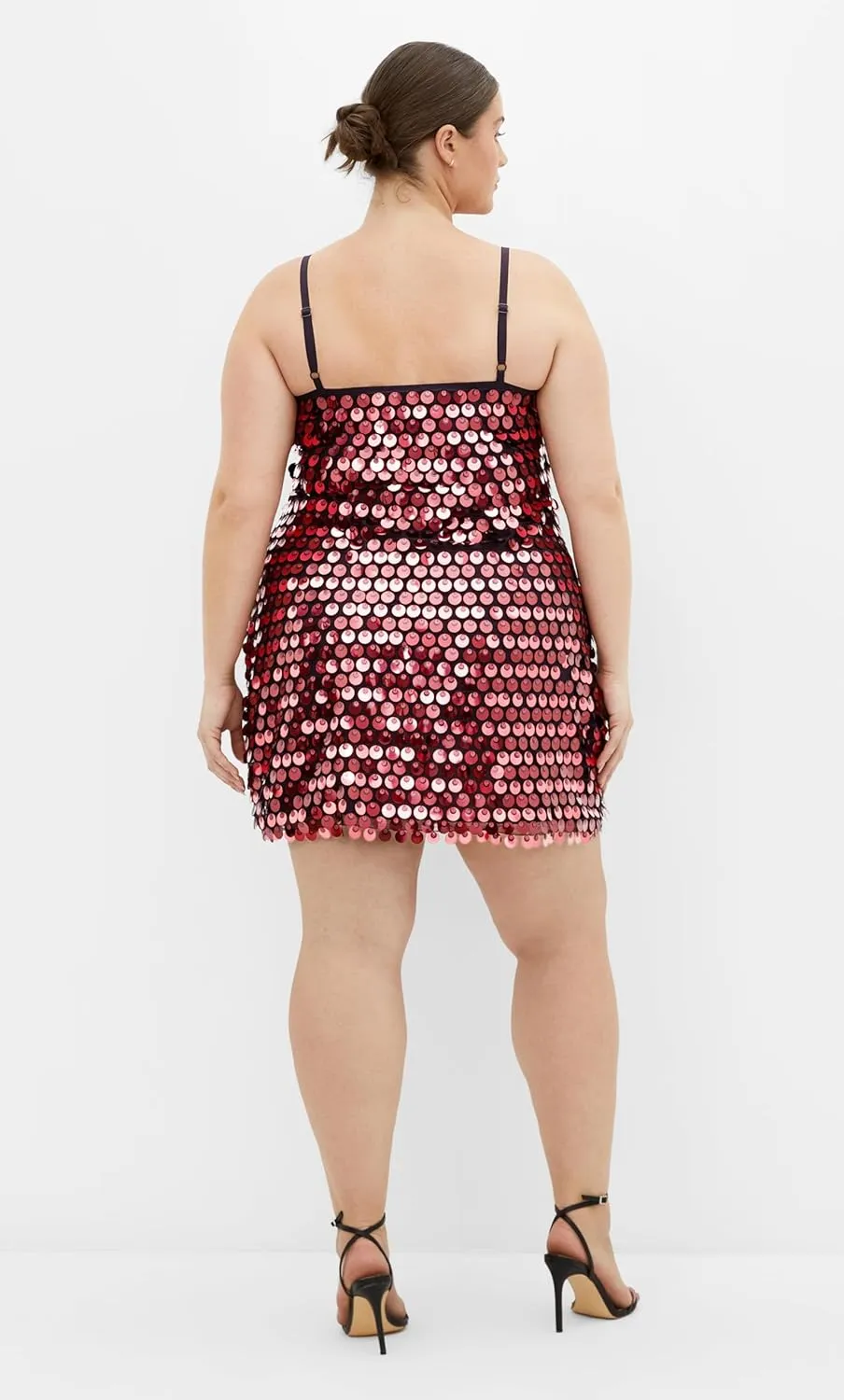 City Chic Women's Plus Size Dress-Mini Disco