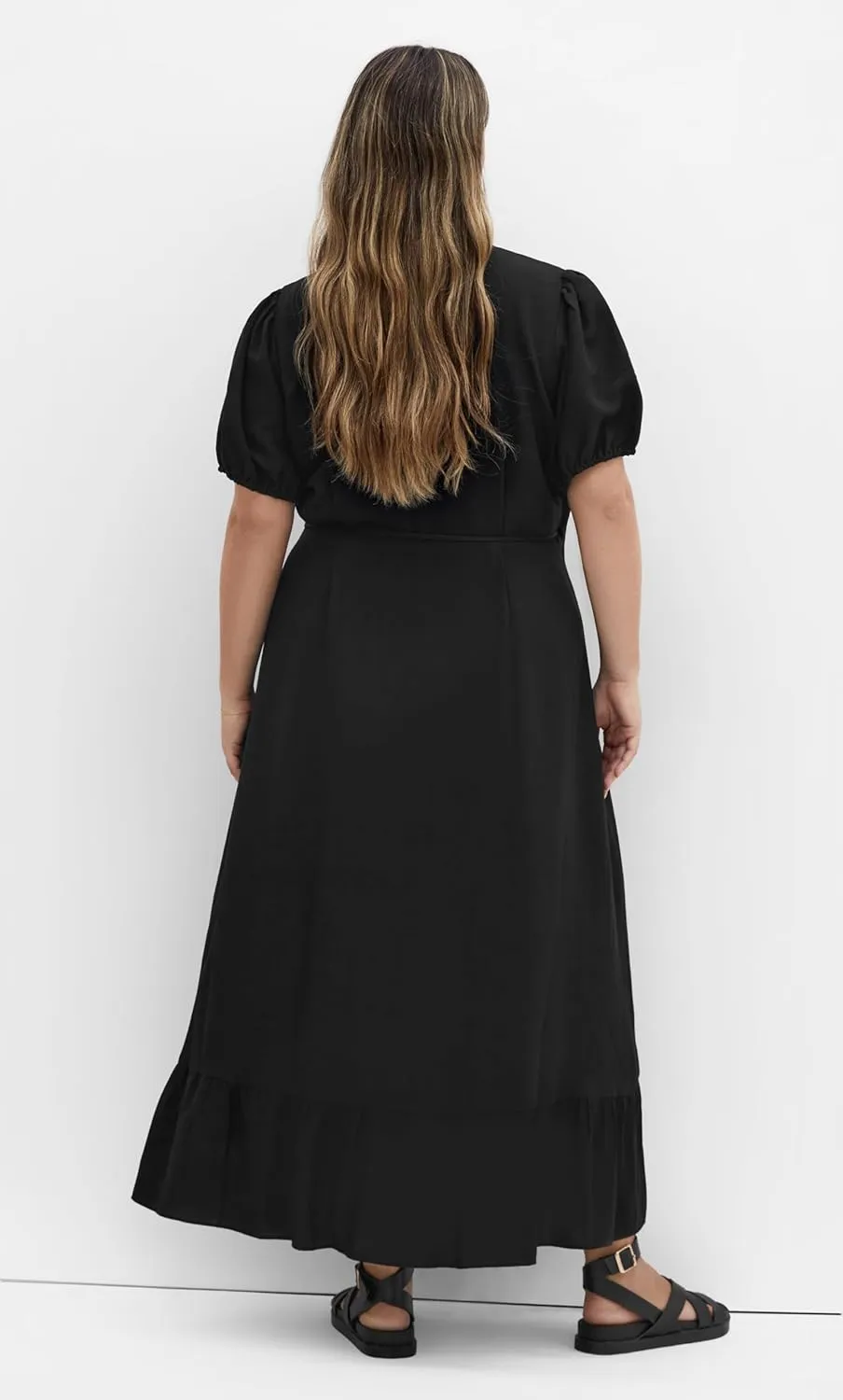 City Chic Women's Plus Size Dress - Sarina Wrap Midi