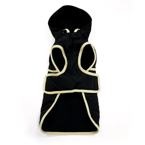 CLASSIC DOG TRENCH COAT BLACK