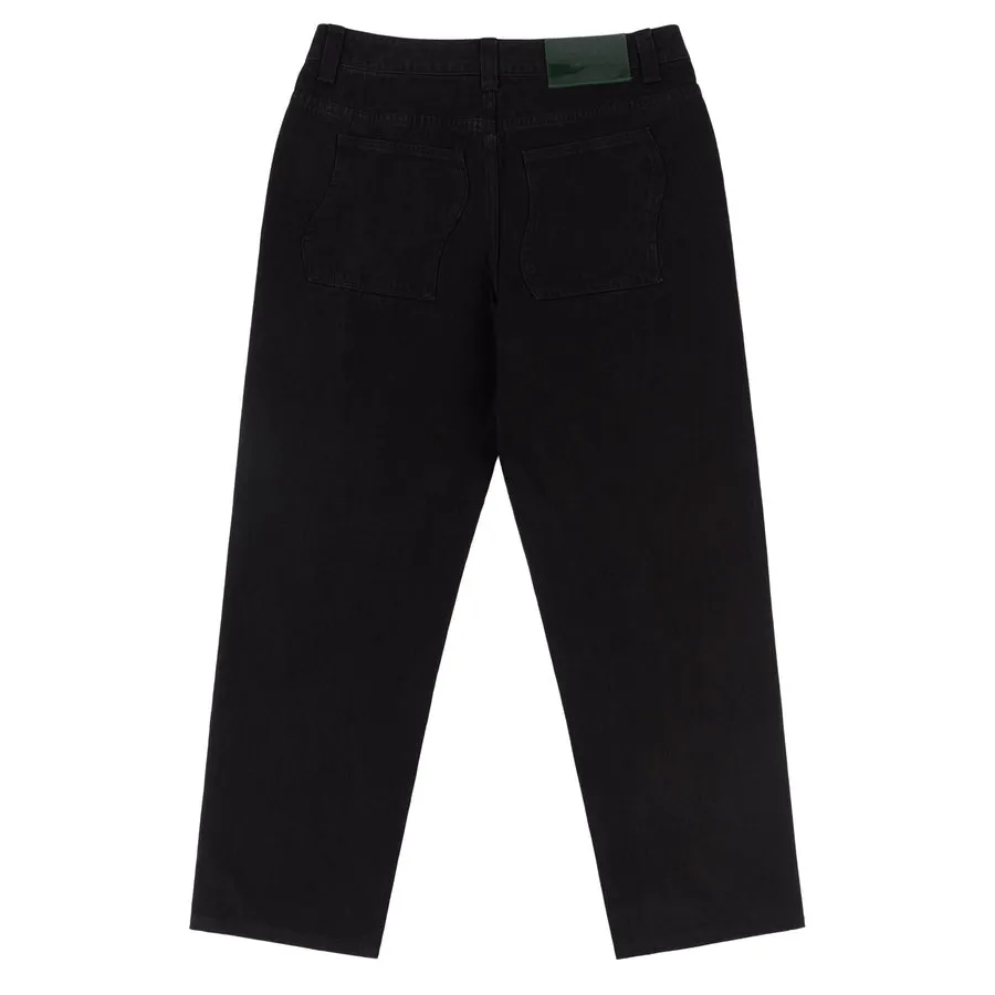 Dime Classic Relaxed Denim Pants, Black