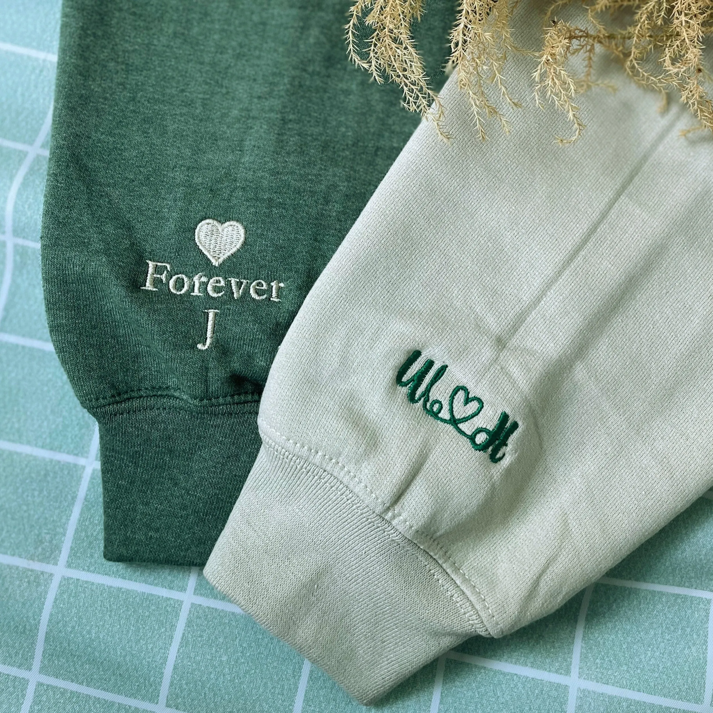 Duck Sweatshirt or Hoodie Matching, Custom Embroidered Valentines Gifts For Boyfriend Girlfriend
