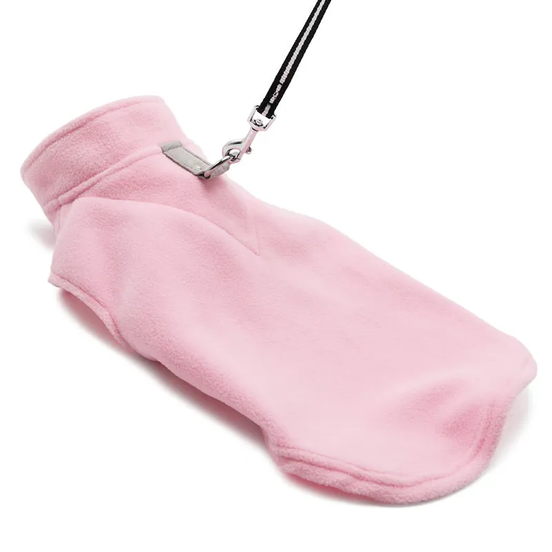 ESSENTIAL FLEECE DOG COAT VEST - PINK