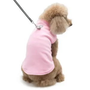 ESSENTIAL FLEECE DOG COAT VEST - PINK