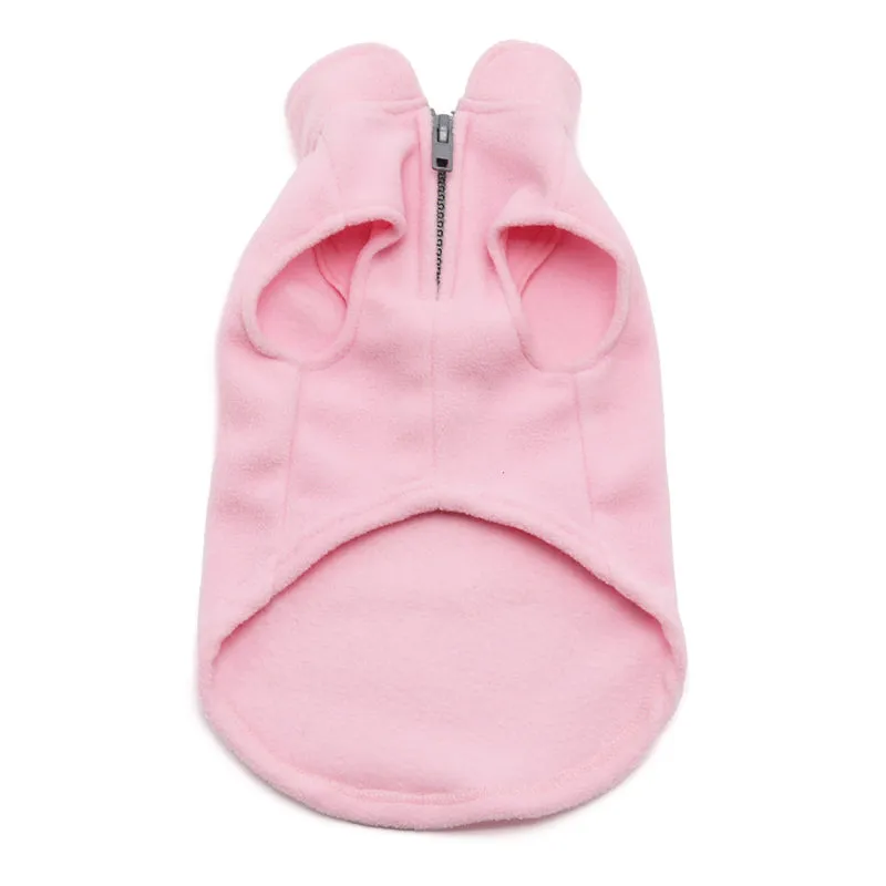 ESSENTIAL FLEECE DOG COAT VEST - PINK