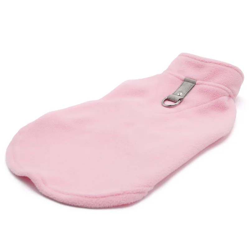 ESSENTIAL FLEECE DOG COAT VEST - PINK