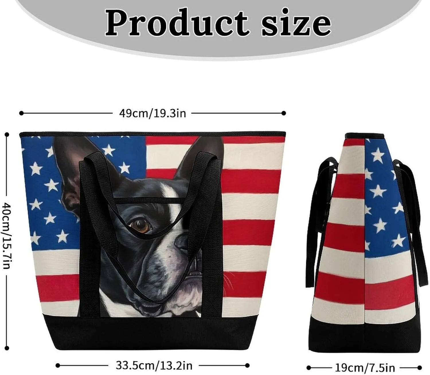 Fashionable Commuter Tote Bag Large Insulated Work Handbag
