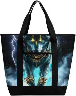 Fashionable Commuter Tote Bag Large Insulated Work Handbag