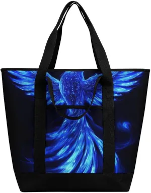 Fashionable Commuter Tote Bag Large Insulated Work Handbag