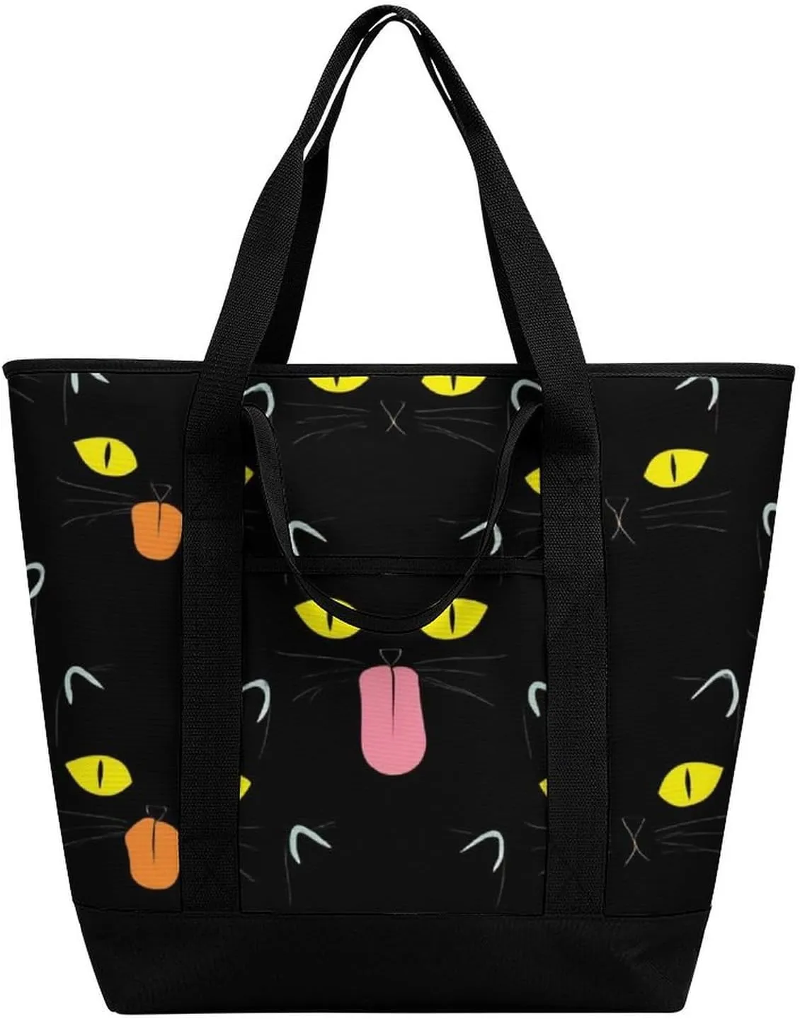 Fashionable Commuter Tote Bag Large Insulated Work Handbag