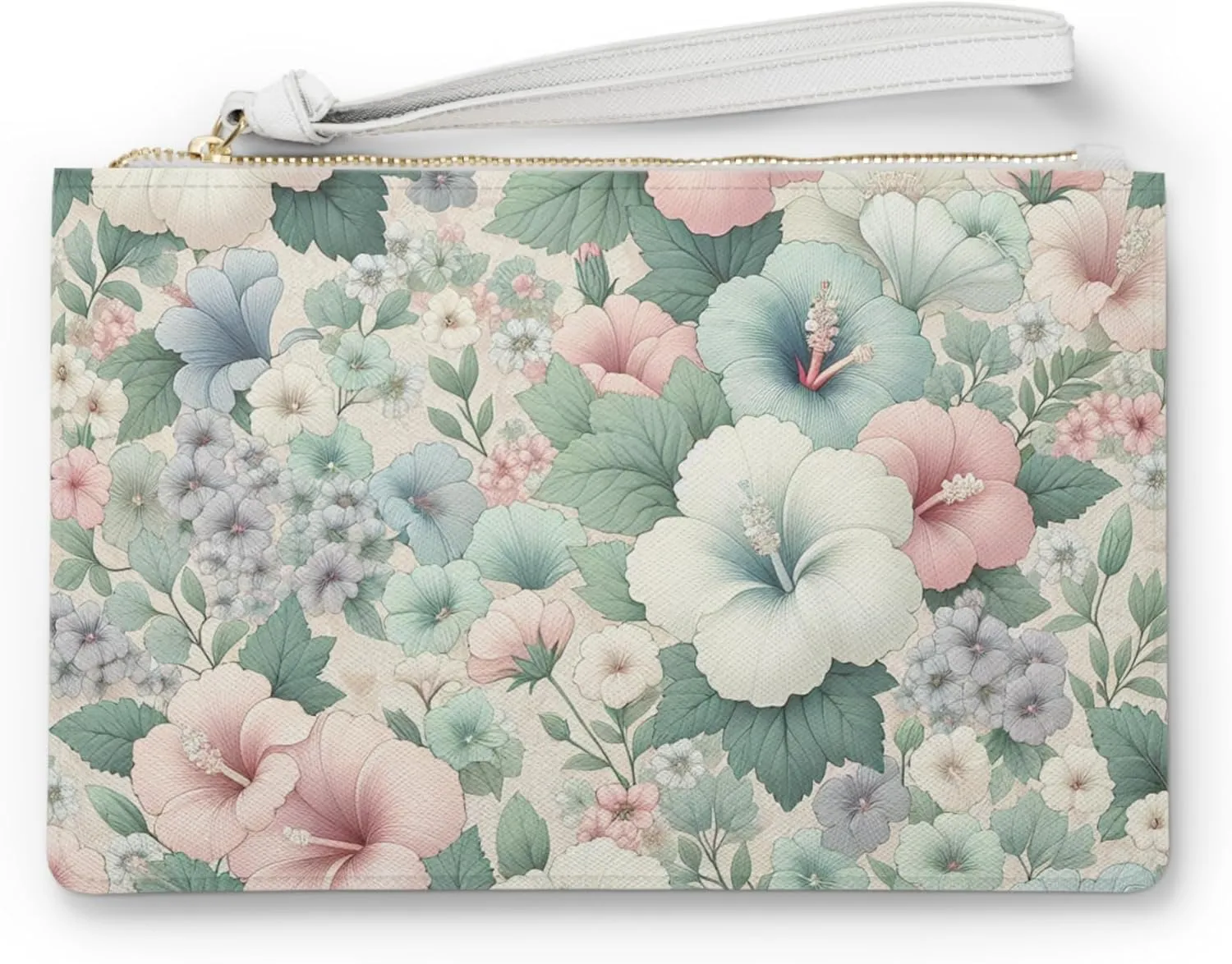 Floral Clutch Bag - Chic Evening Purse, Bridesmaid Gift, Wedding Accessory, Summer Tote, Floral Print Handbag