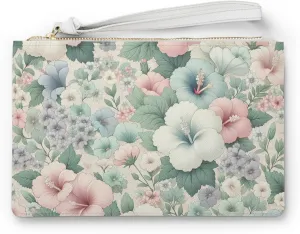 Floral Clutch Bag - Chic Evening Purse, Bridesmaid Gift, Wedding Accessory, Summer Tote, Floral Print Handbag