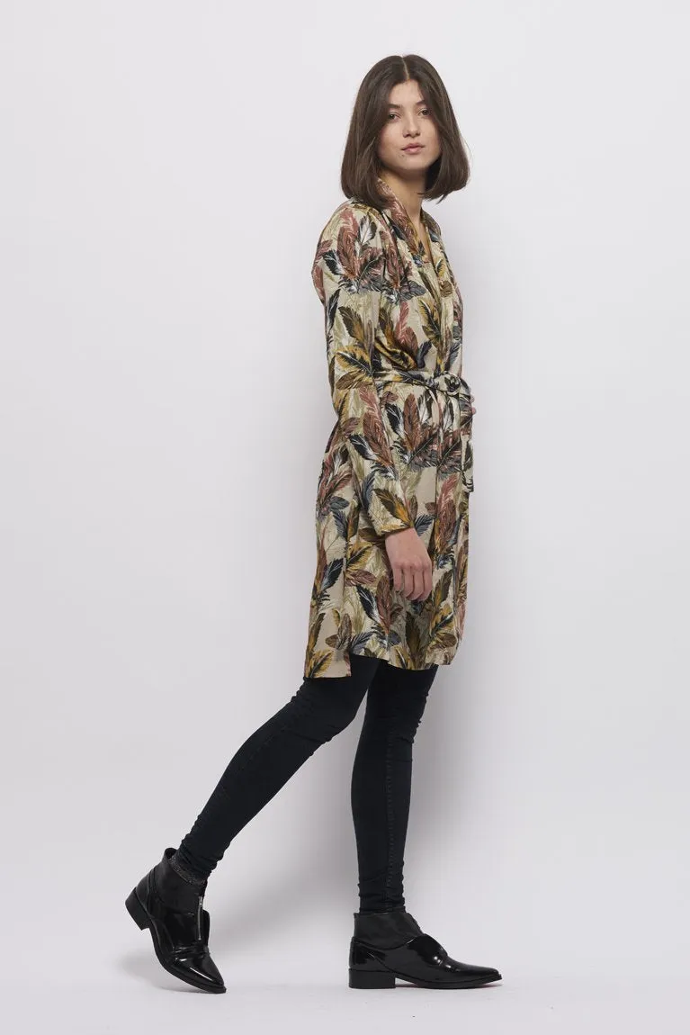 Froks Wrap Cardigan Kjole / Sand & Feathers Oeko-tex