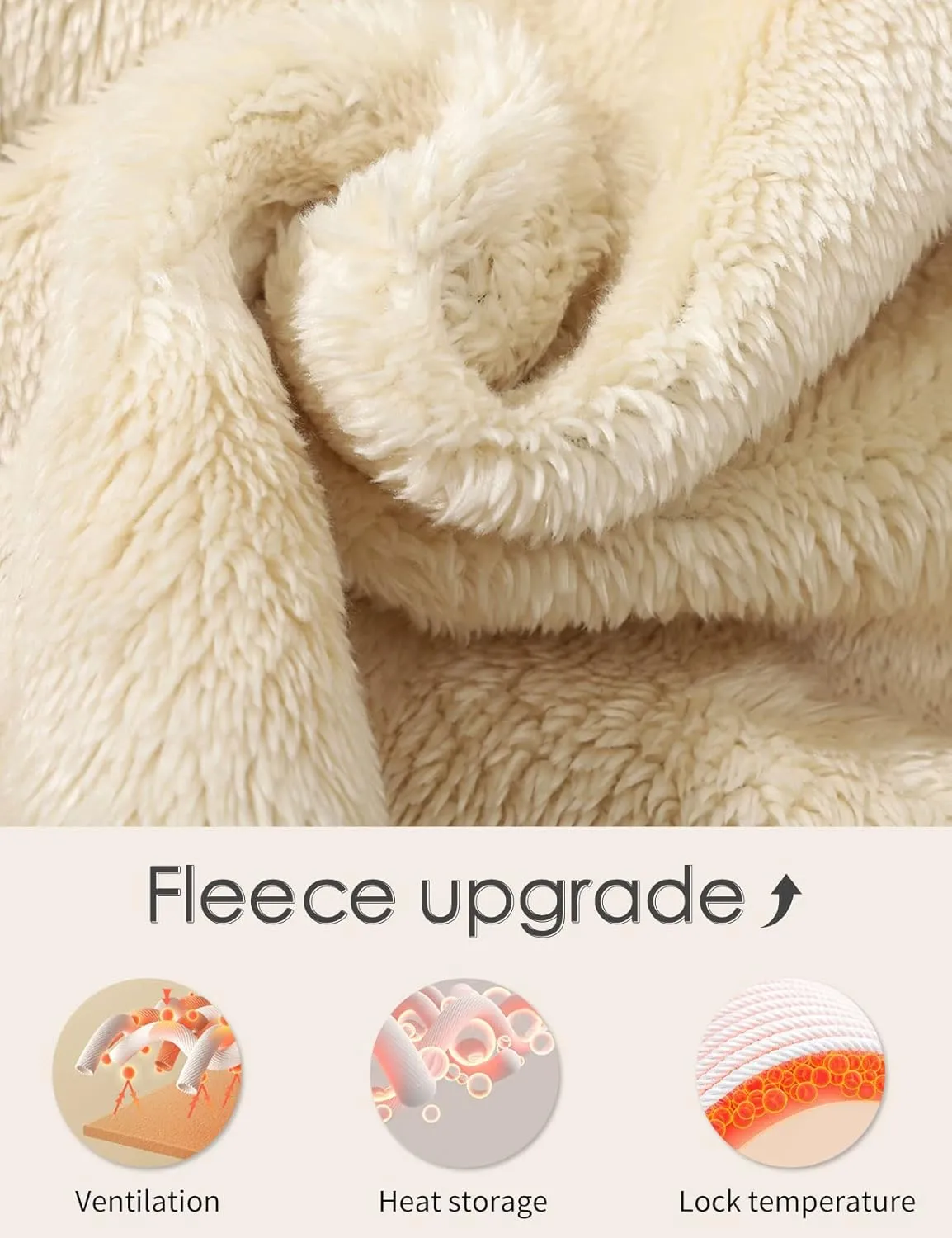Gihuo Women's Sherpa Lined Sweatpants Winter Casual Jogger Sweat Pants Warm Athletic Thermal Fleece Lining Lounge Pants