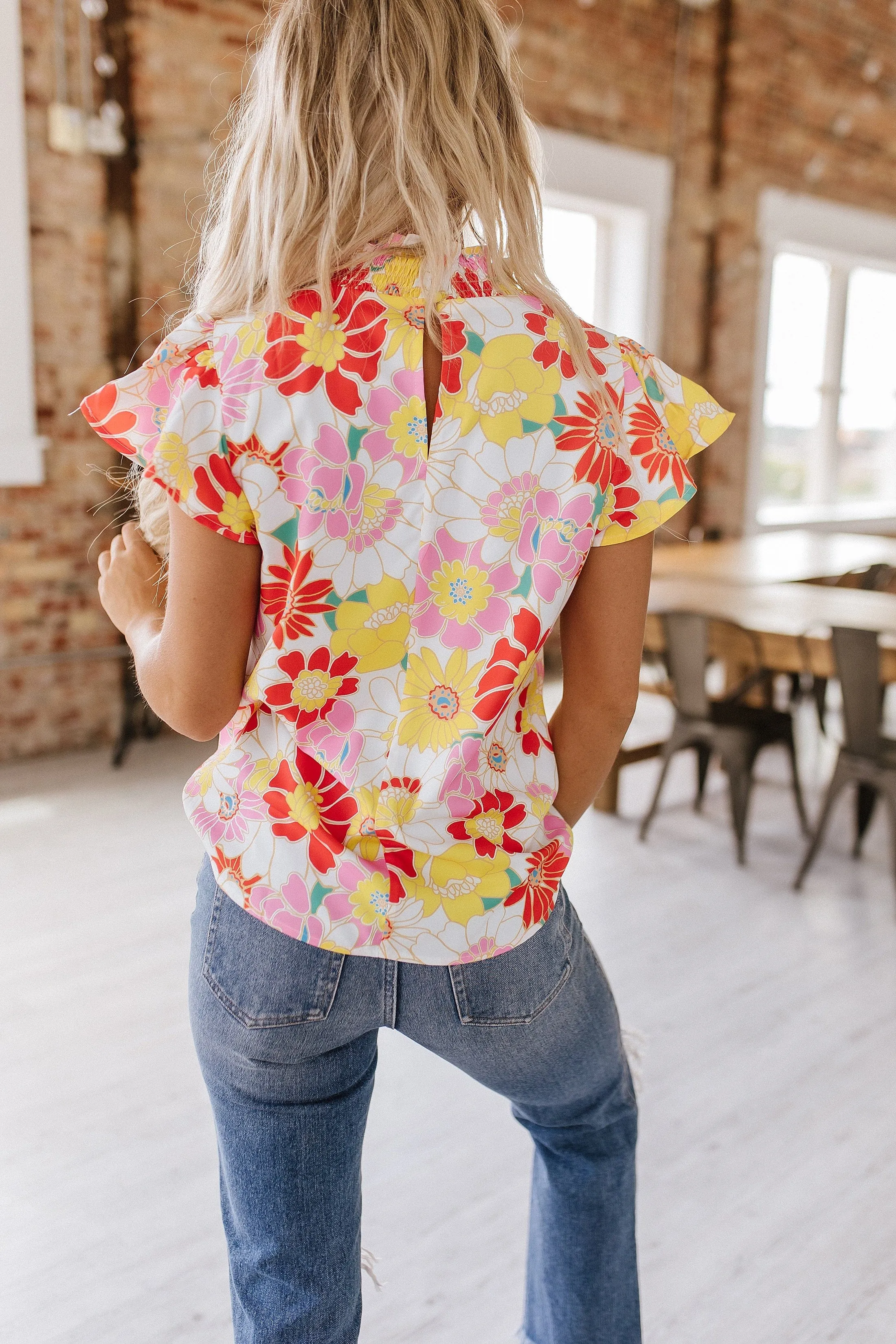 Gwendolyn Floral Print Blouse | DROPSHIP