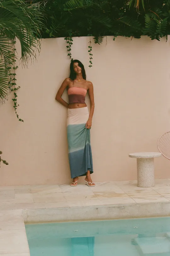INDAH Kosho Ombre Tube Top