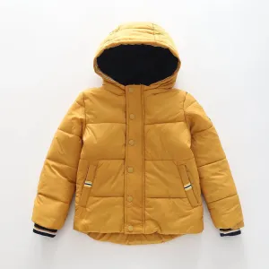 Junior Boys' Hooded Puffer Jacket