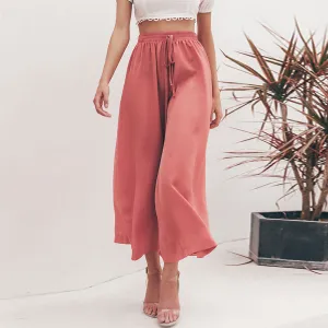Lacey Relaxed Wide-Leg Pant