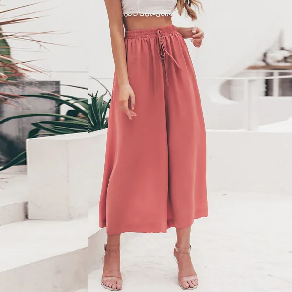 Lacey Relaxed Wide-Leg Pant