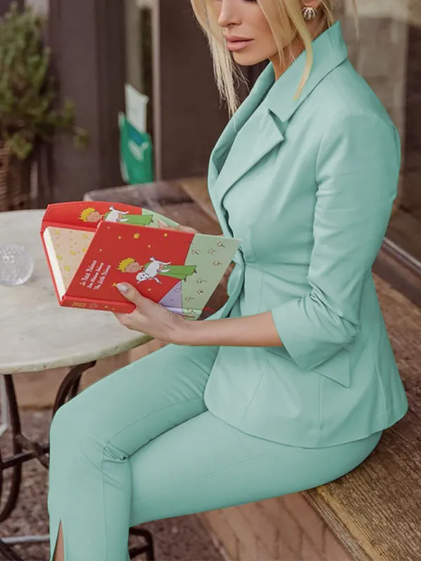 Luna Classic Women's Pants Blazer Suit