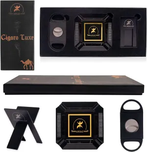 Luxe Cigar/Cigarette Ashtray SET