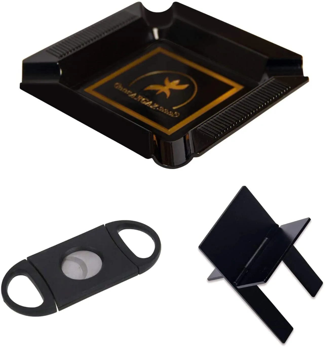 Luxe Cigar/Cigarette Ashtray SET