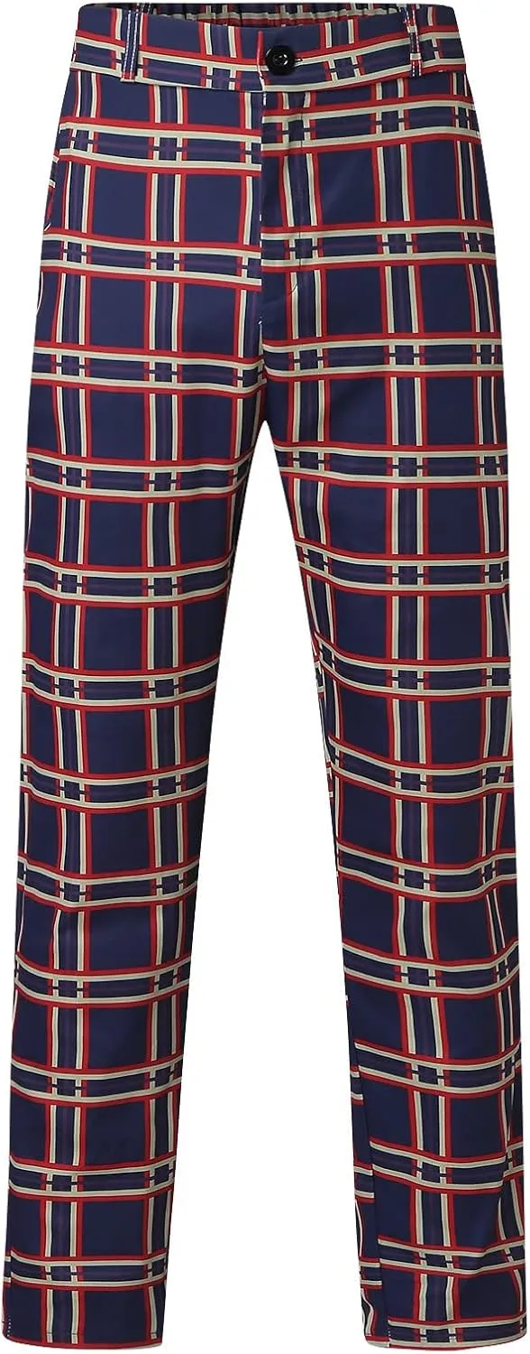 Men Slim Casual Pants Mens Relaxed fit Work Pants White Straight Leg Pants for Men Hiking Pants for Men Slim fit