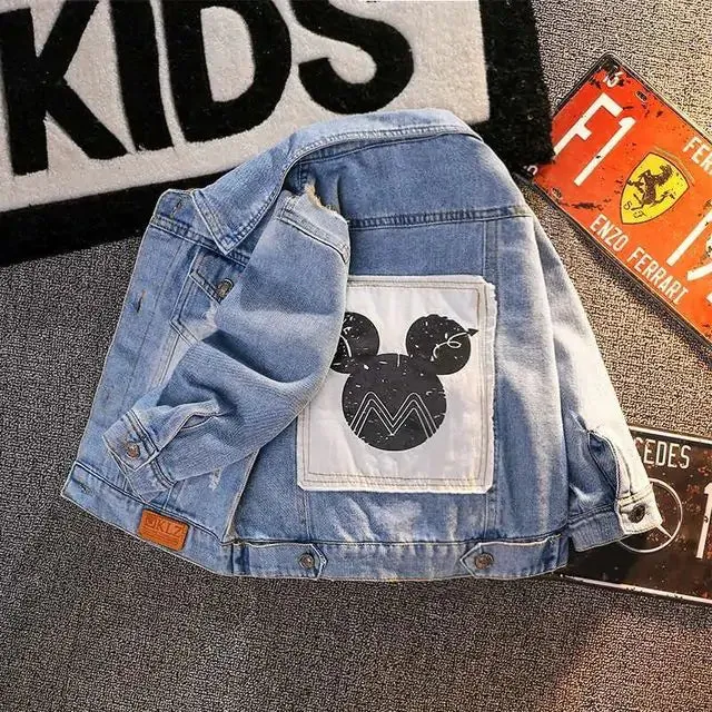 Mickey/Minnie/Donald Duck/Spiderman Denim Jacket and Coats