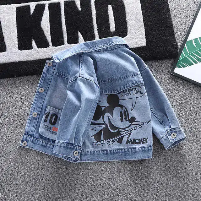 Mickey/Minnie/Donald Duck/Spiderman Denim Jacket and Coats