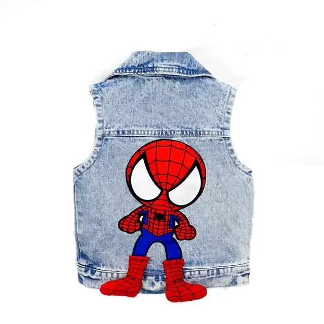 Mickey/Minnie/Donald Duck/Spiderman Denim Jacket and Coats