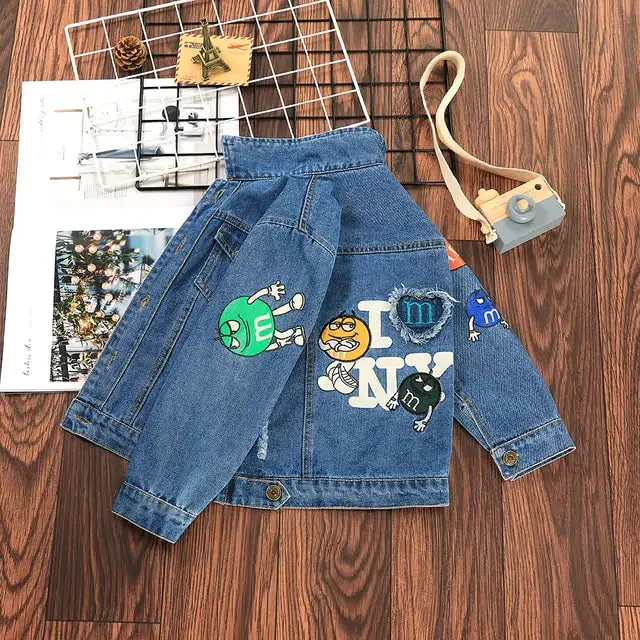 Mickey/Minnie/Donald Duck/Spiderman Denim Jacket and Coats